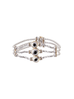 Beijos Collection - 3 Strand, 3 Stone Bracelet by John Medeiros
