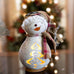 Easton Snowman Gourd and Blizzard Snowman Gourd - Available in Multiple Sizes