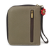 Fox Zip-Around Wallet in Olive by Chala