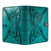 Small Leather Journal - Butterfly in Teal