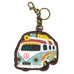 Bus Coin Purse and Key Chain by Chala