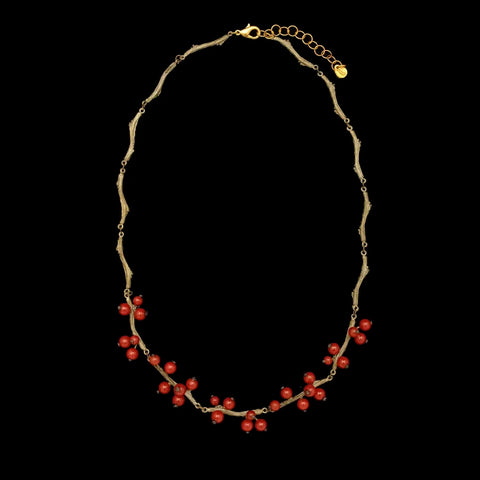 Winterberry 16 Inch Adjustable Necklace by Michael Michaud