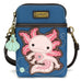 Axolotl CellPhone Crossbody in Blue by Chala