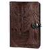 Small Leather Journal - Forest in Chocolate