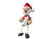 Santa with Christmas Tree Handcrafted Wooden Figure