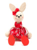 Bunny Girl Handcrafted Wooden Jumpie - Multiple Colors