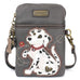 Dalmatian Cellphone Crossbody in Ink