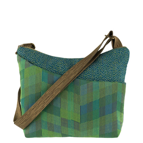 Maruca Cottage Bag in Chevron Green