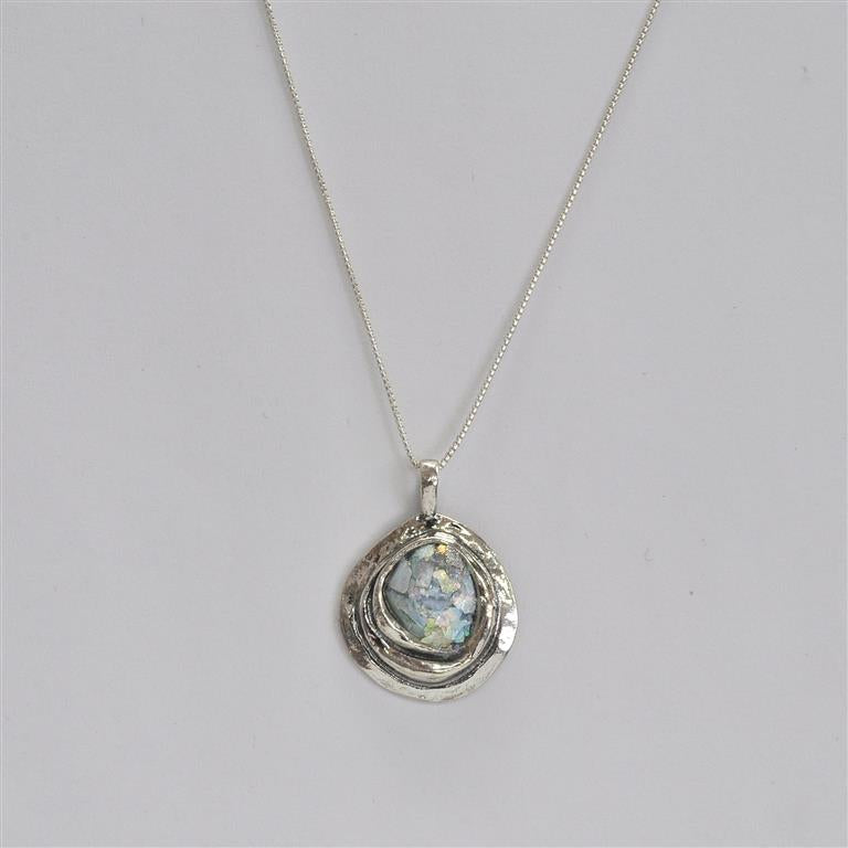 Ripples Roman Glass Necklace