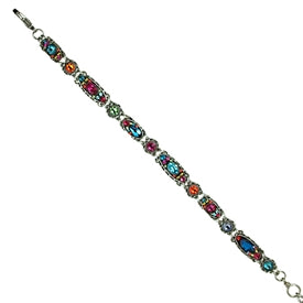Multi Color Milano Thin Rectangular Bracelet by Firefly