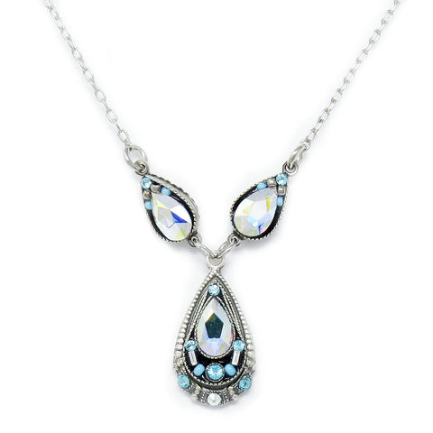 Ice Drop Pendant Necklace by Firefly Jewelry