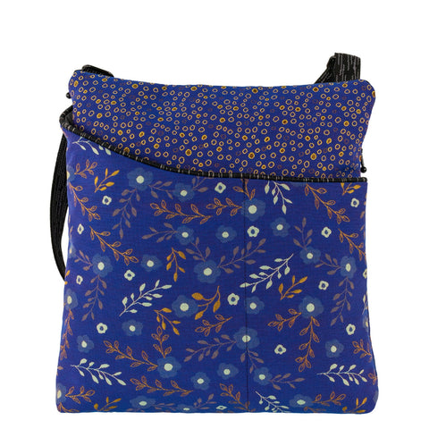 Maruca Cafe Sling Handbag in Flora Cobalt