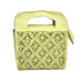 Tess Leather Crossbody in Citron