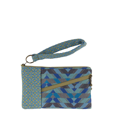 Maruca Beetle Wristlet in Sierra Blue