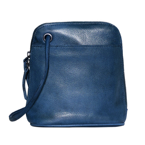 Lilly Leather Crossbody in Lemon