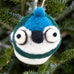 Blue Jay Woolie Ornament