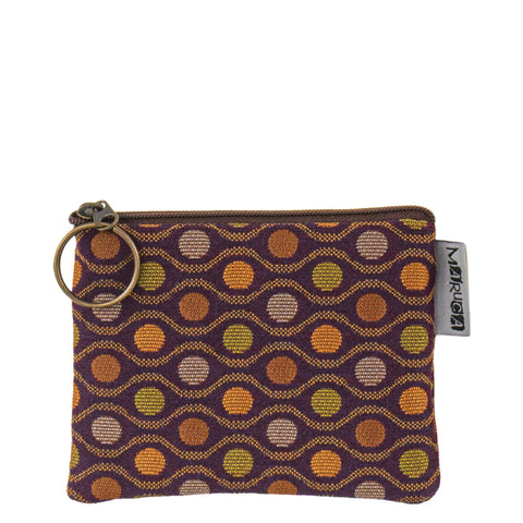Maruca Coin Purse in Peacock Wine