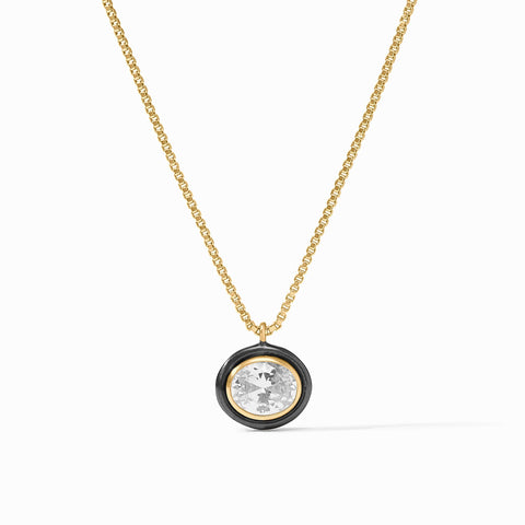 Tribeca Delicate Necklace in Cubic Zirconia by Julie Vos