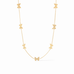 Butterfly Delicate Station Necklace in Gold by Julie Vos