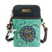 Turtle Dazzled Cellphone Crossbody in Turquoise by Chala