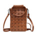 Cooper Leather Crossbody in Cognac