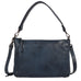 Stevie Leather Crossbody in Indigo