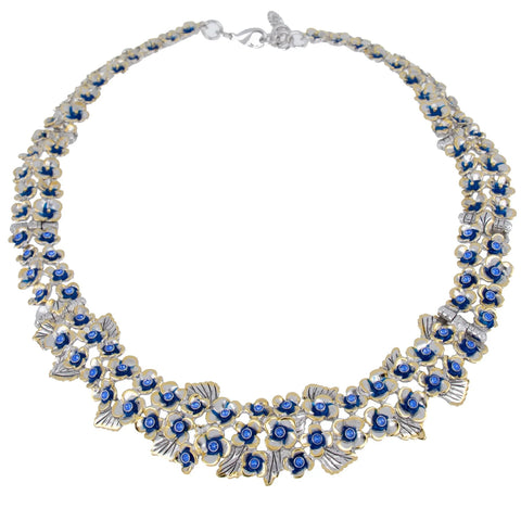 Hydrangea Collar Large Necklace by John Medeiros