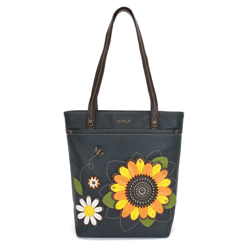 Sunflower Deluxe Everyday Tote in Navy