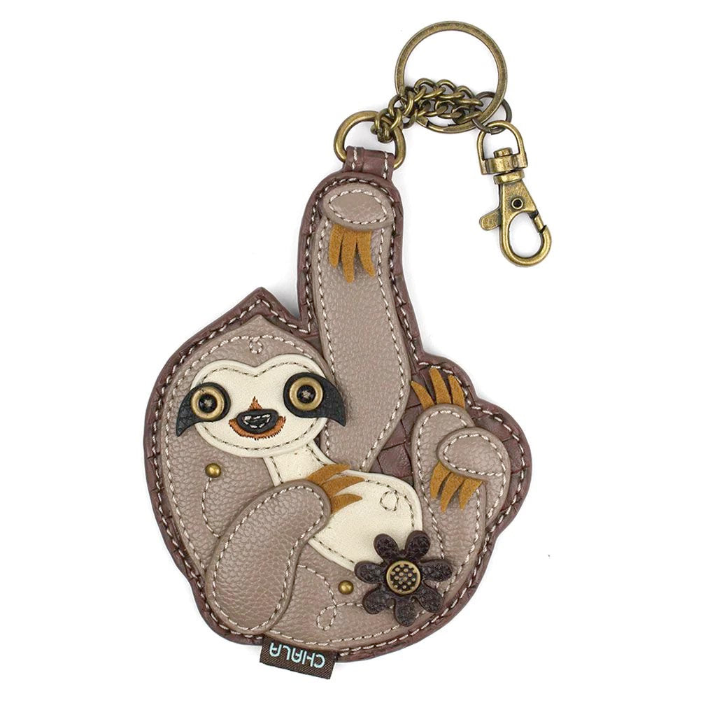 Sloth Coin Purse and Key Chain