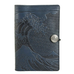 Large Leather Journal - Hokusai Wave in Navy