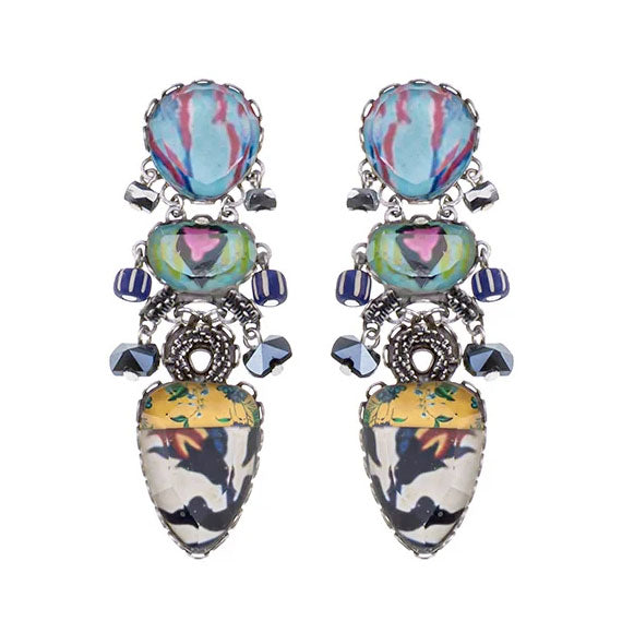 Treat Candy Twist Colorful Earrings by Ayala Bar