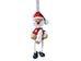 Santa with Christmas Tree Handcrafted Wooden Jumpie