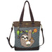 Sloth Work Tote in Blue Stripe by Chala