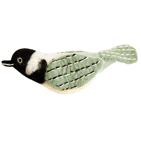 Chickadee Wool Ornament