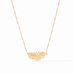 Fern Delicate Necklace in Gold by Julie Vos