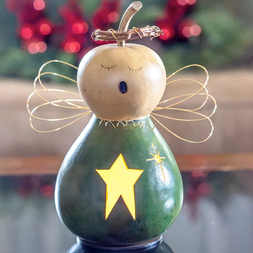 Emerald Angel Miniature Gourd