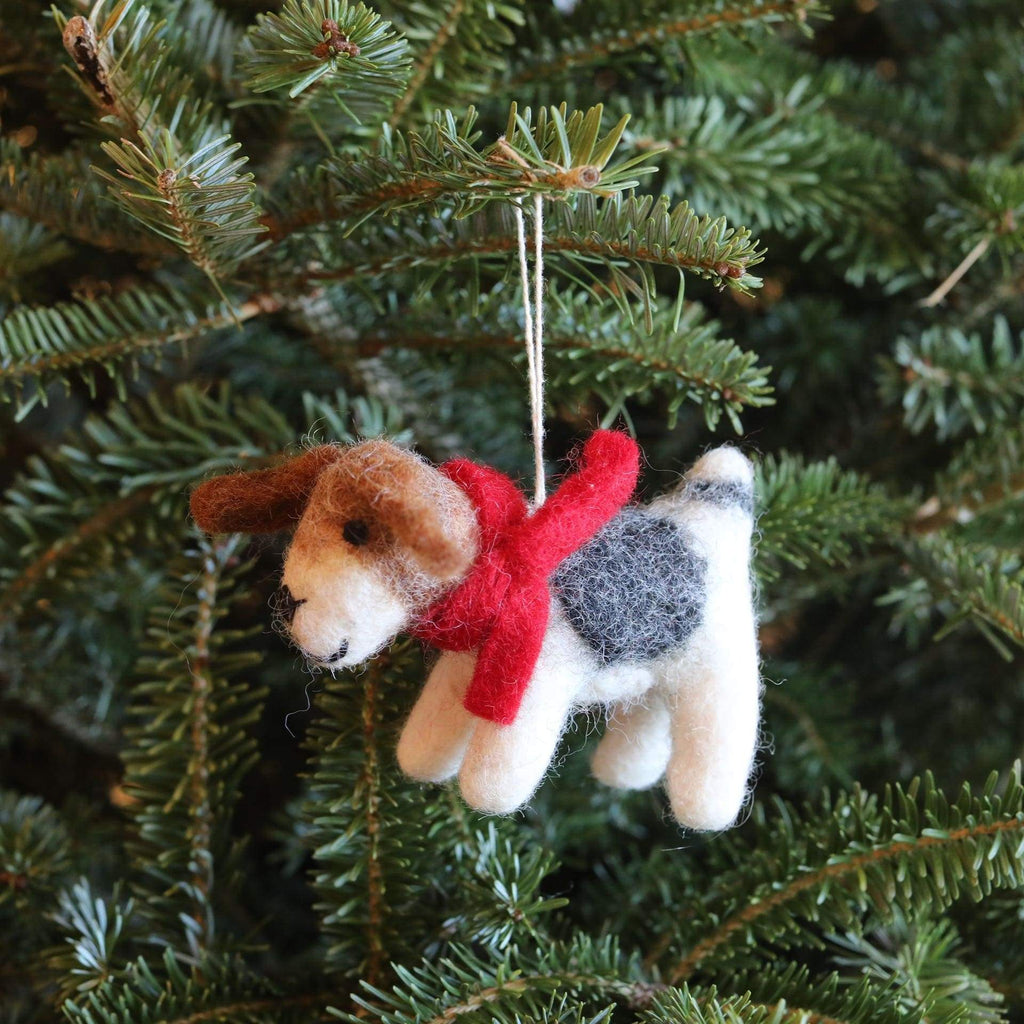 Beagle Dog Wool Ornament