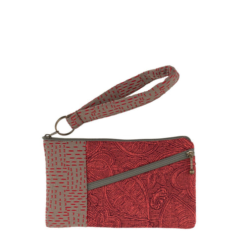 Maruca Beetle Wristlet in Mehndi Red