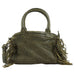 Grace Leather Crossbody in Olive