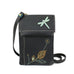 Dragonfly Criss Cellphone Crossbody RFID in Black by Chala
