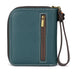 Blue Butterfly Zip-Around Wallet in Blue Stripe by Chala