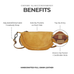 Crosby Leather Crossbody in Eggplant