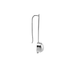 Sterling Silver Tanda Seru Drop Earrings with Pearl