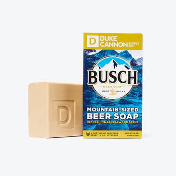 BUSCH BEER BIG ASS BRICK OF SOAP