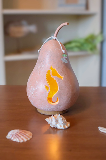 Sea Horse Gourd Miniature
