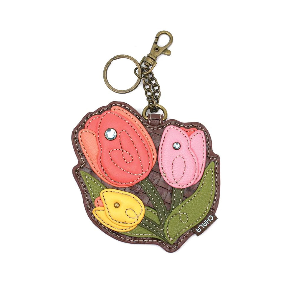 Tulip Coin Purse and Key Chain