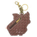 Spotted Pig Coin Purse and Key Chain in Black