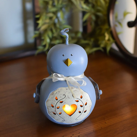 Dotty Bird Gourd Miniature