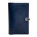 Large Leather Journal - Constellations in Navy