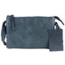 Sunny Leather Crossbody in Denim